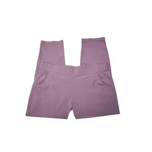 Eddie Bauer Breathable Purple Traveler Ankle Pants - Women's XL